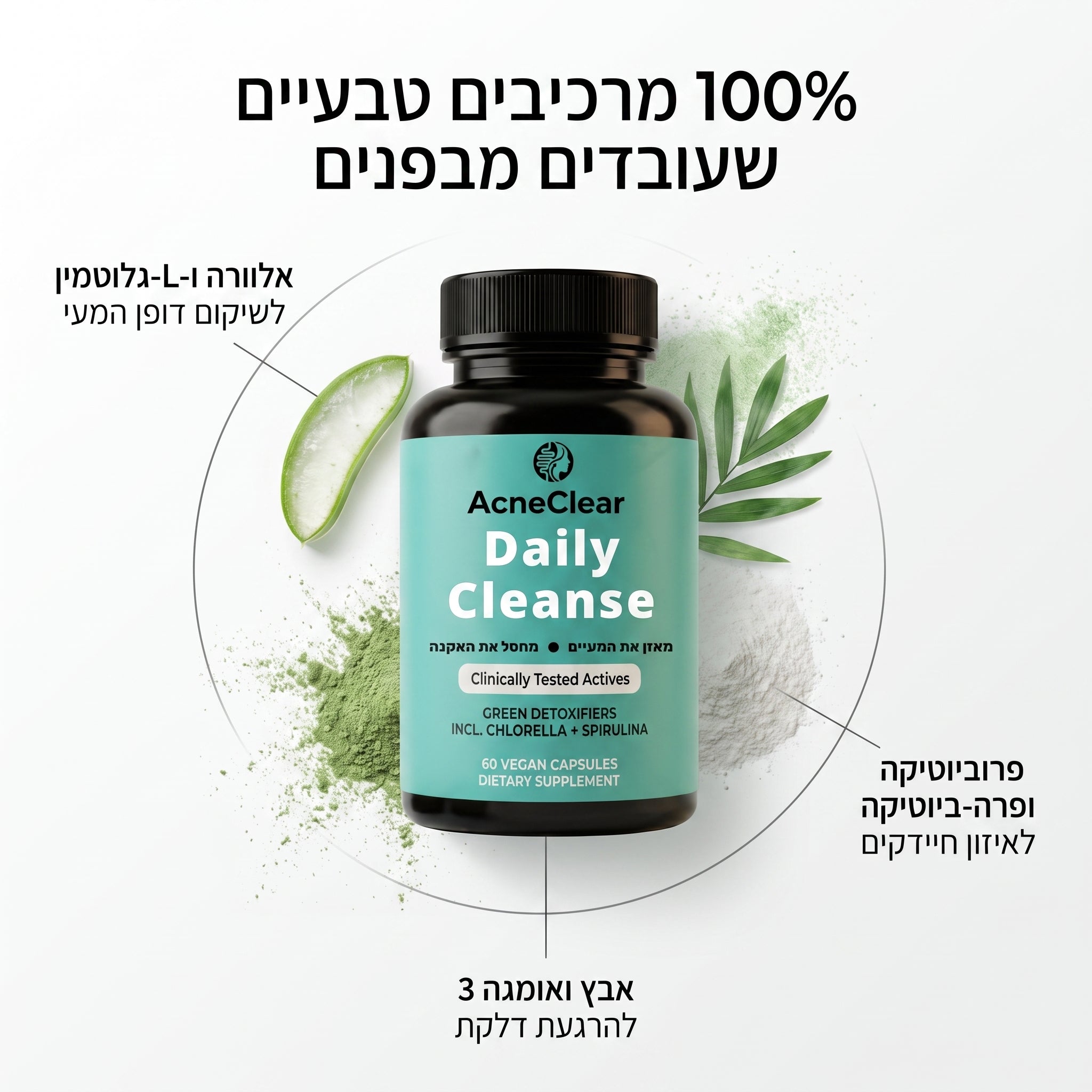 AcneClear - פתרון מתקדם לפצעי וצלקות אקנה