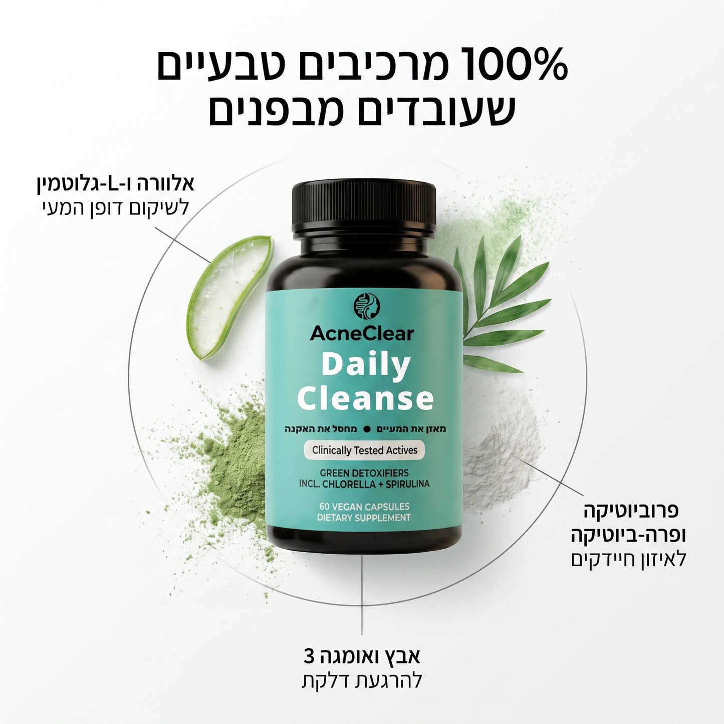 AcneClear - פתרון מתקדם לפצעי וצלקות אקנה