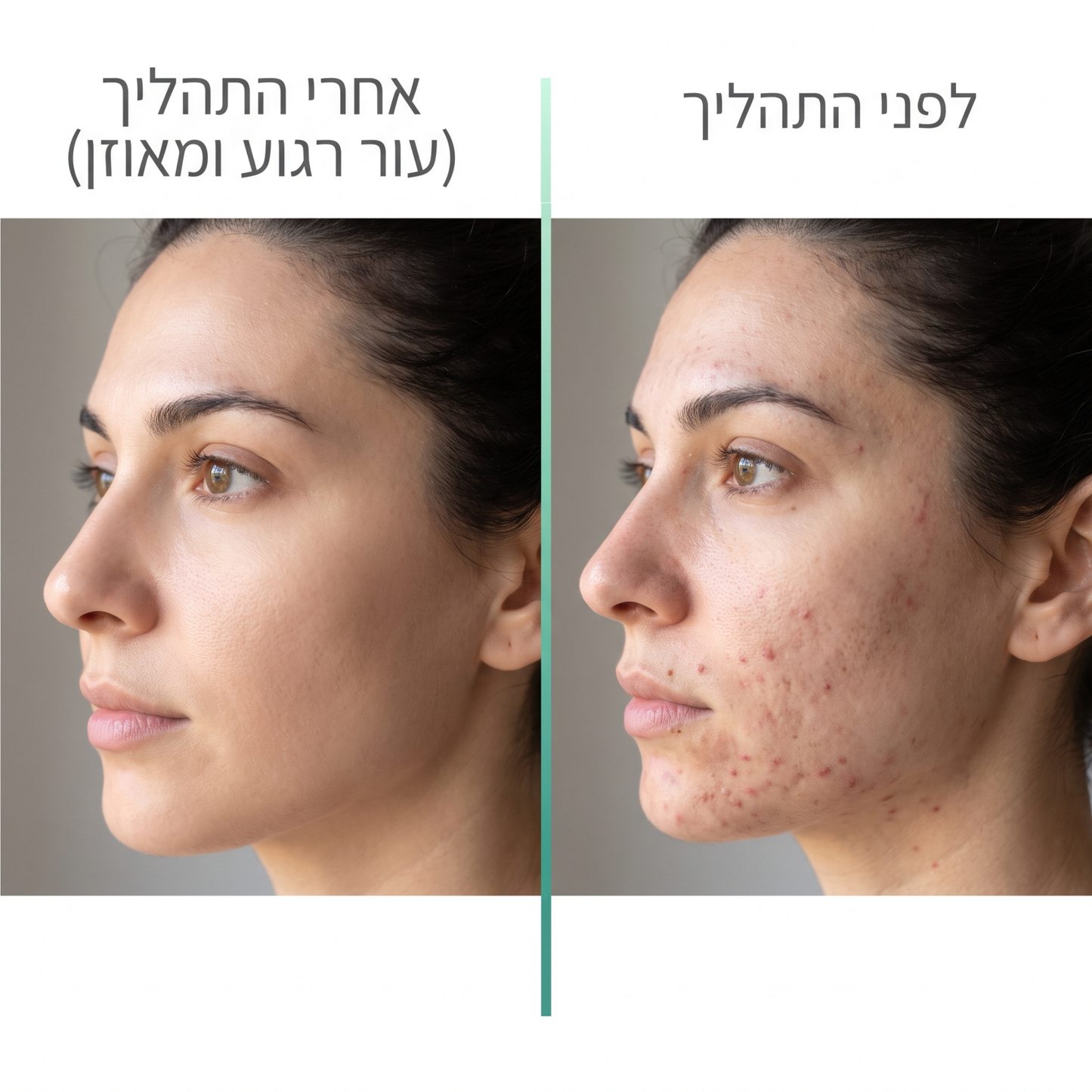 AcneClear - פתרון מתקדם לפצעי וצלקות אקנה
