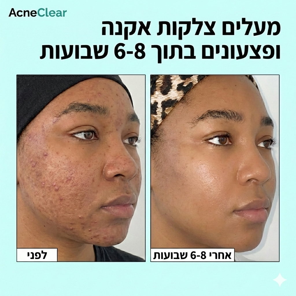 Acneclear - פתרון מתקדם לבעיות אקנה